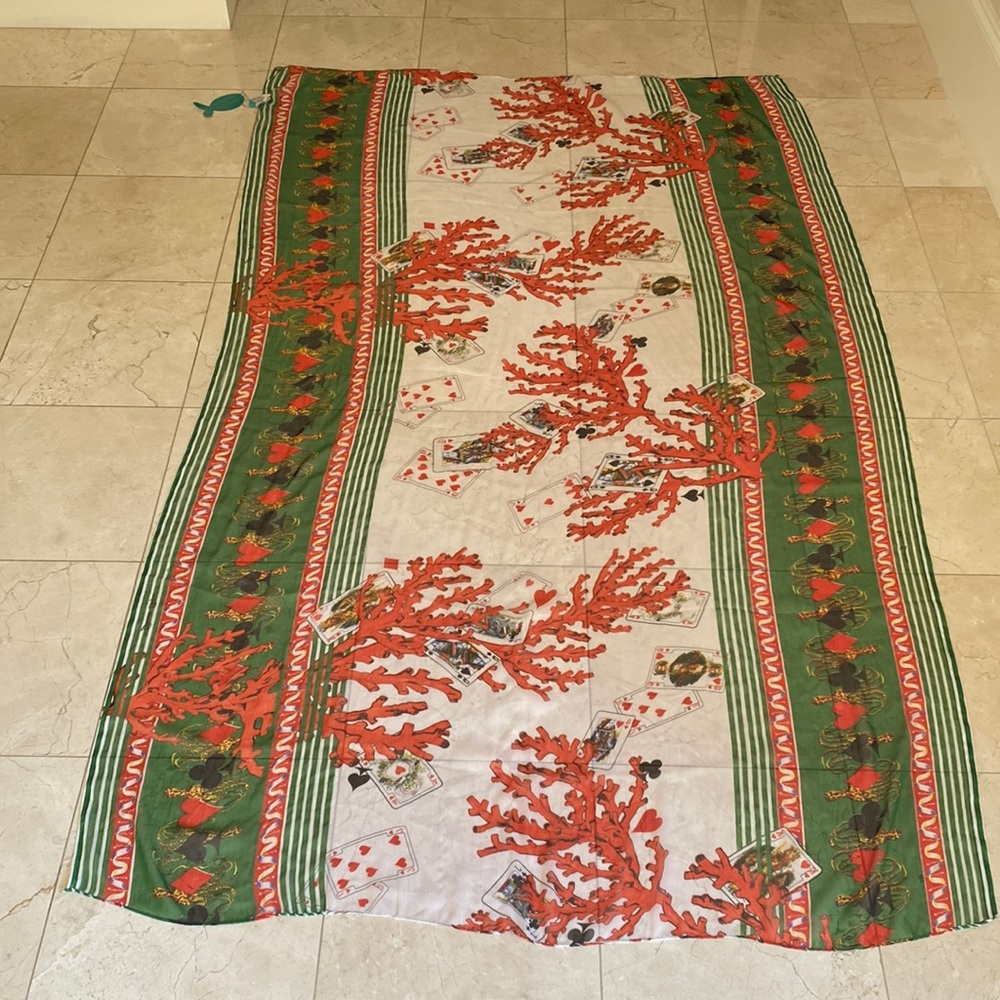 Large chiffon scarf
